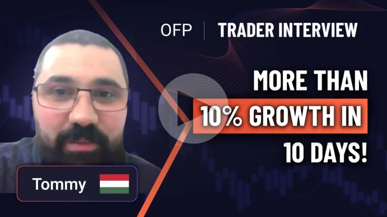 Trader Interview ep 14 - From Hobby to More Than 10% Growth In 10 Days: How Tommy's Persistence Led to Success with OFP